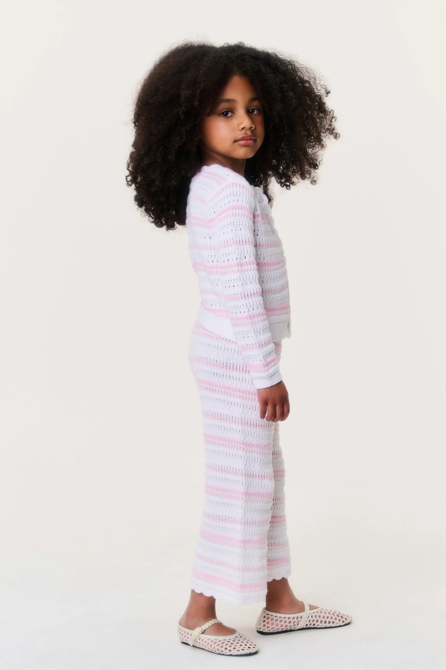 Little Girls Fawna Crochet Pant - Image 3