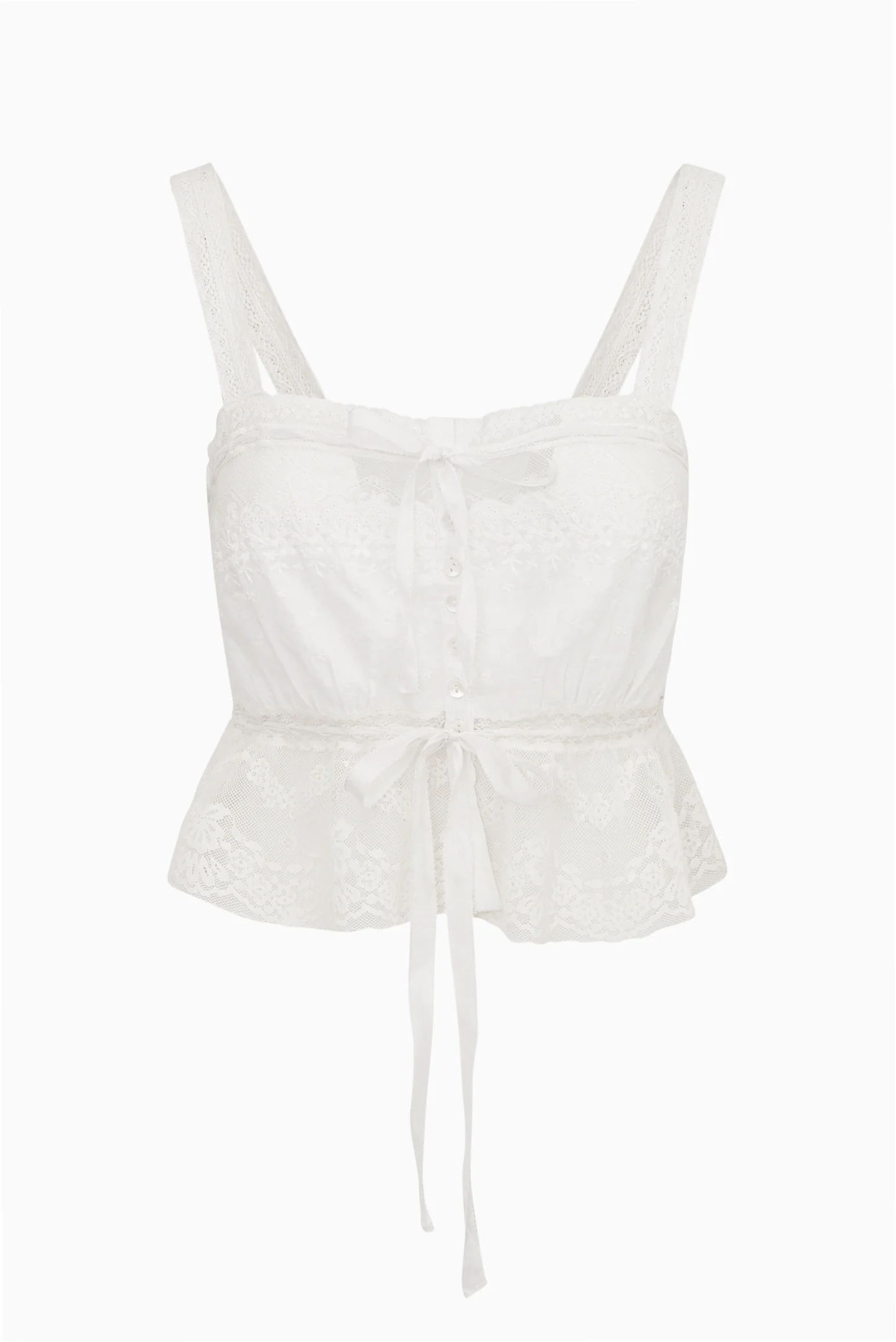 Anoria Cotton Lace Top - Image 6