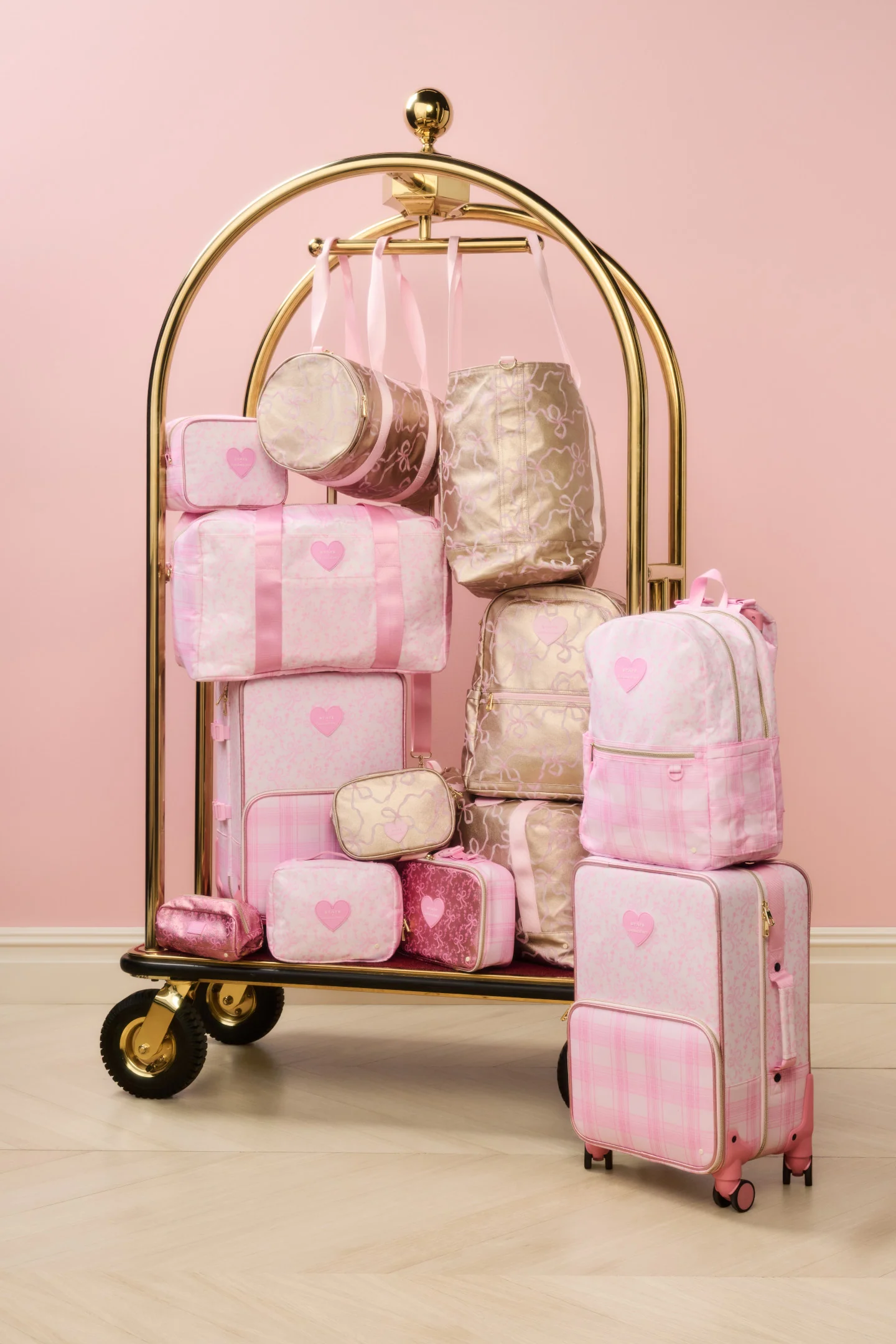 STATE x LoveShackFancy Gold Benson Toiletry Kit - Image 5