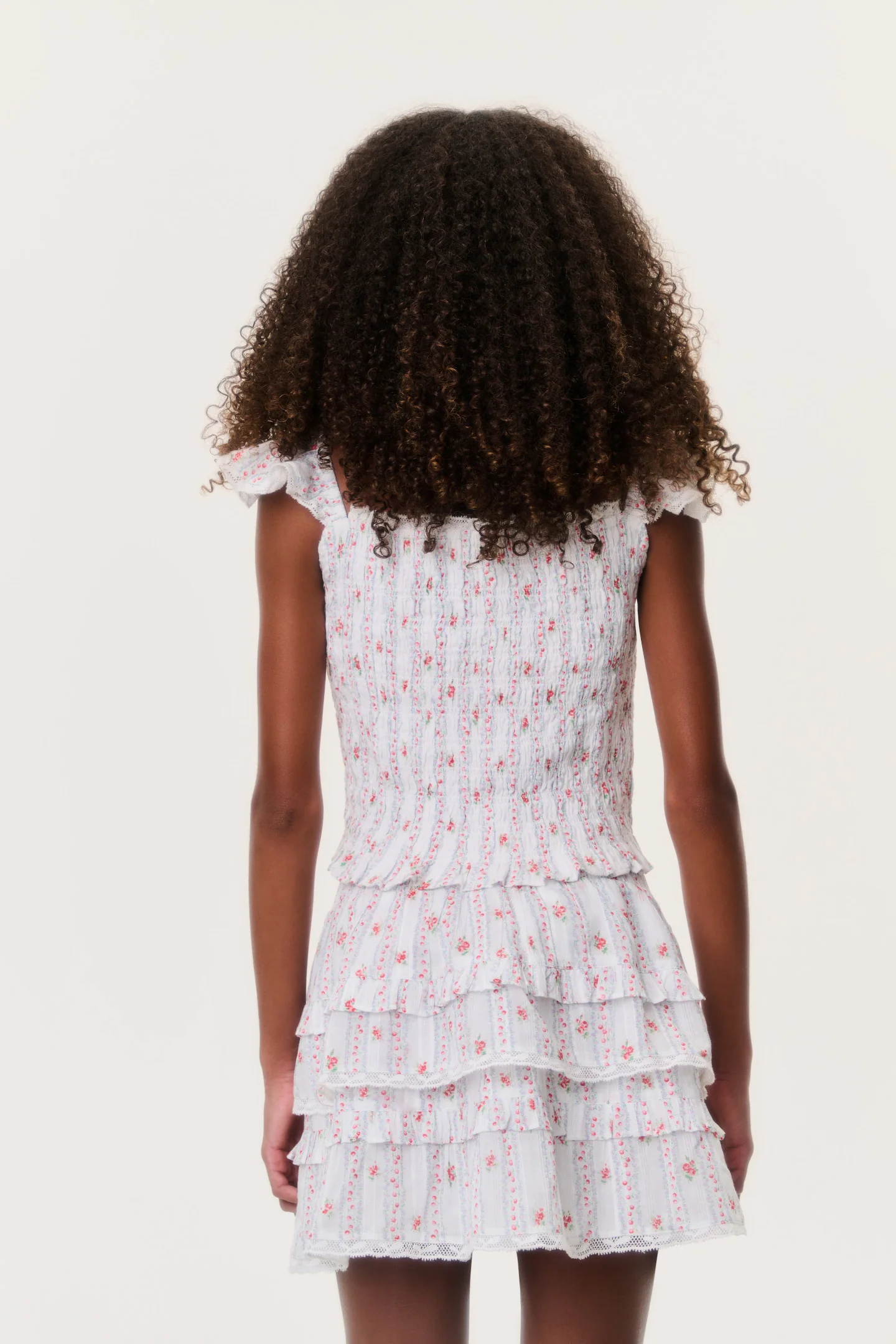 Tween Cherry Stripe Billie Skirt - Image 5