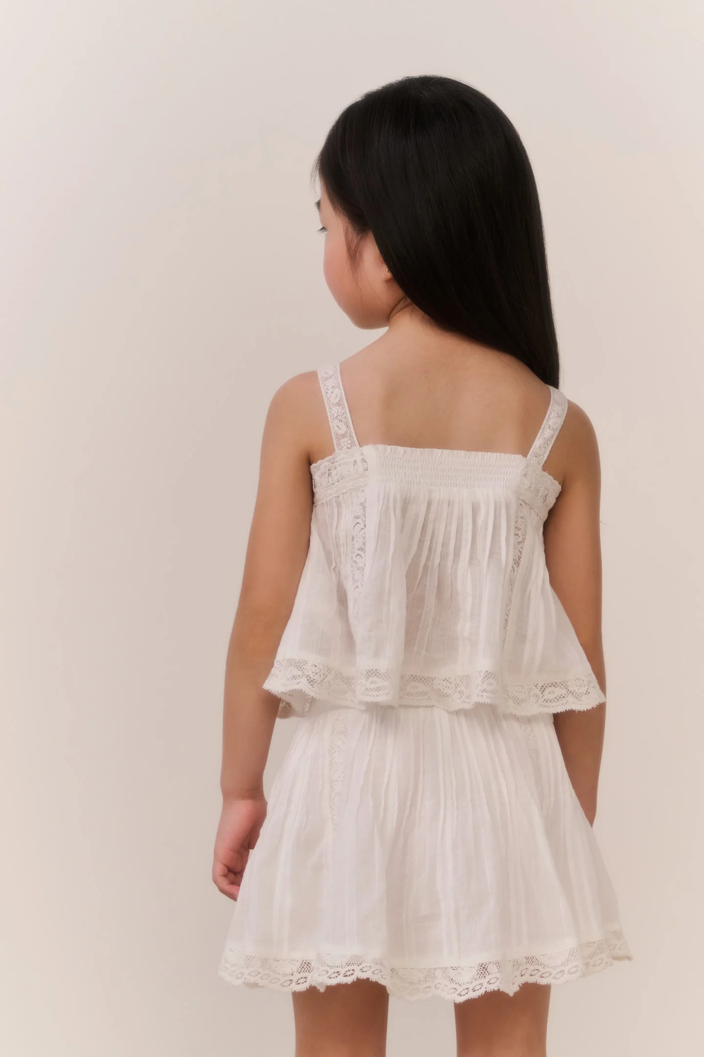 Little Girls Brynlynn Cotton Top - Image 3