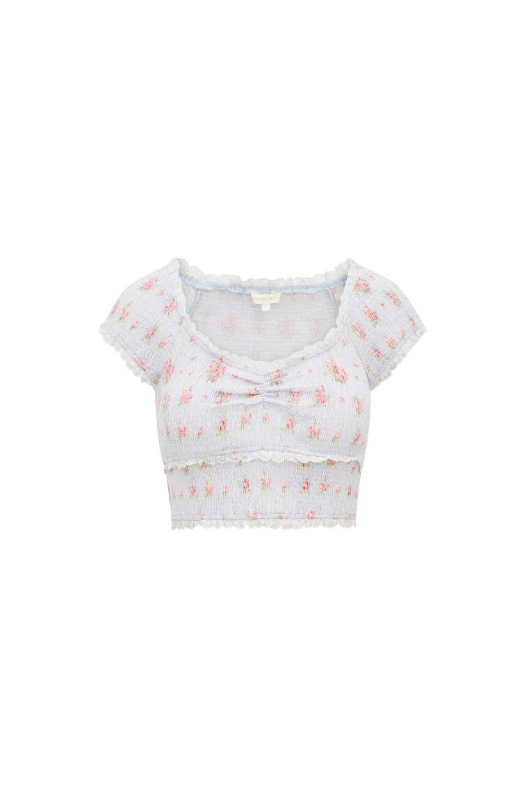 Cambron Cotton Floral Top - Image 5