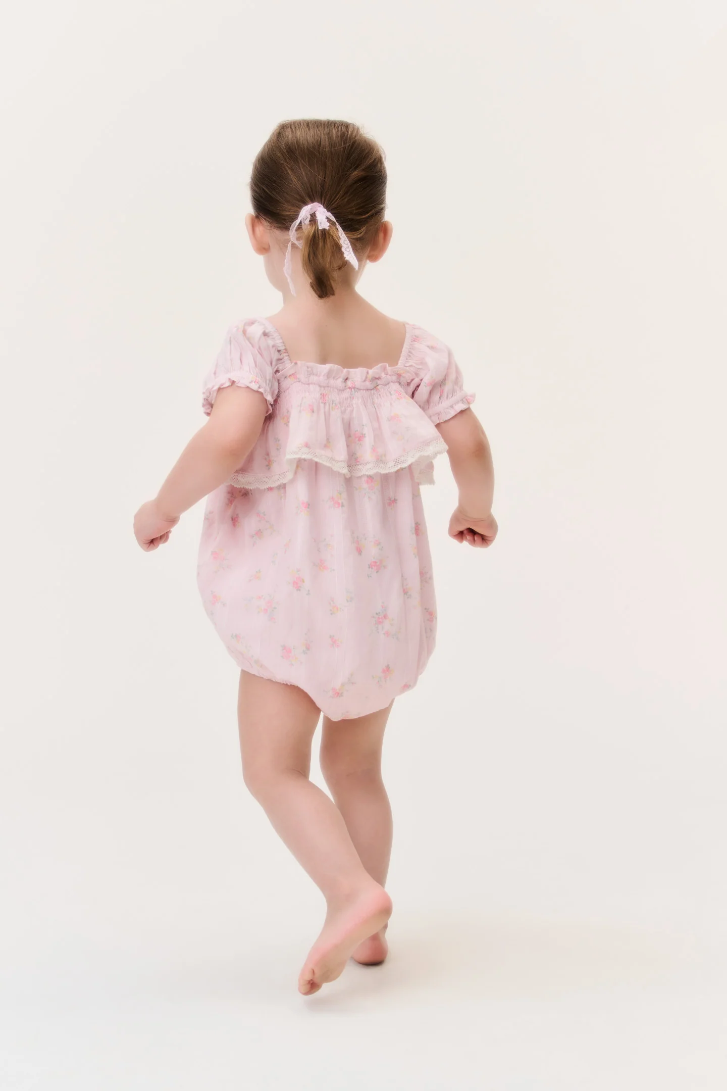 Carlita Ditsy Floral Baby Pinafore - Image 3