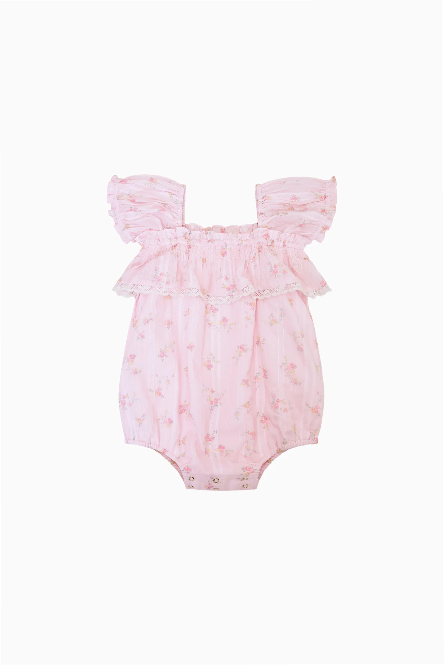 Carlita Ditsy Floral Baby Pinafore - Image 4
