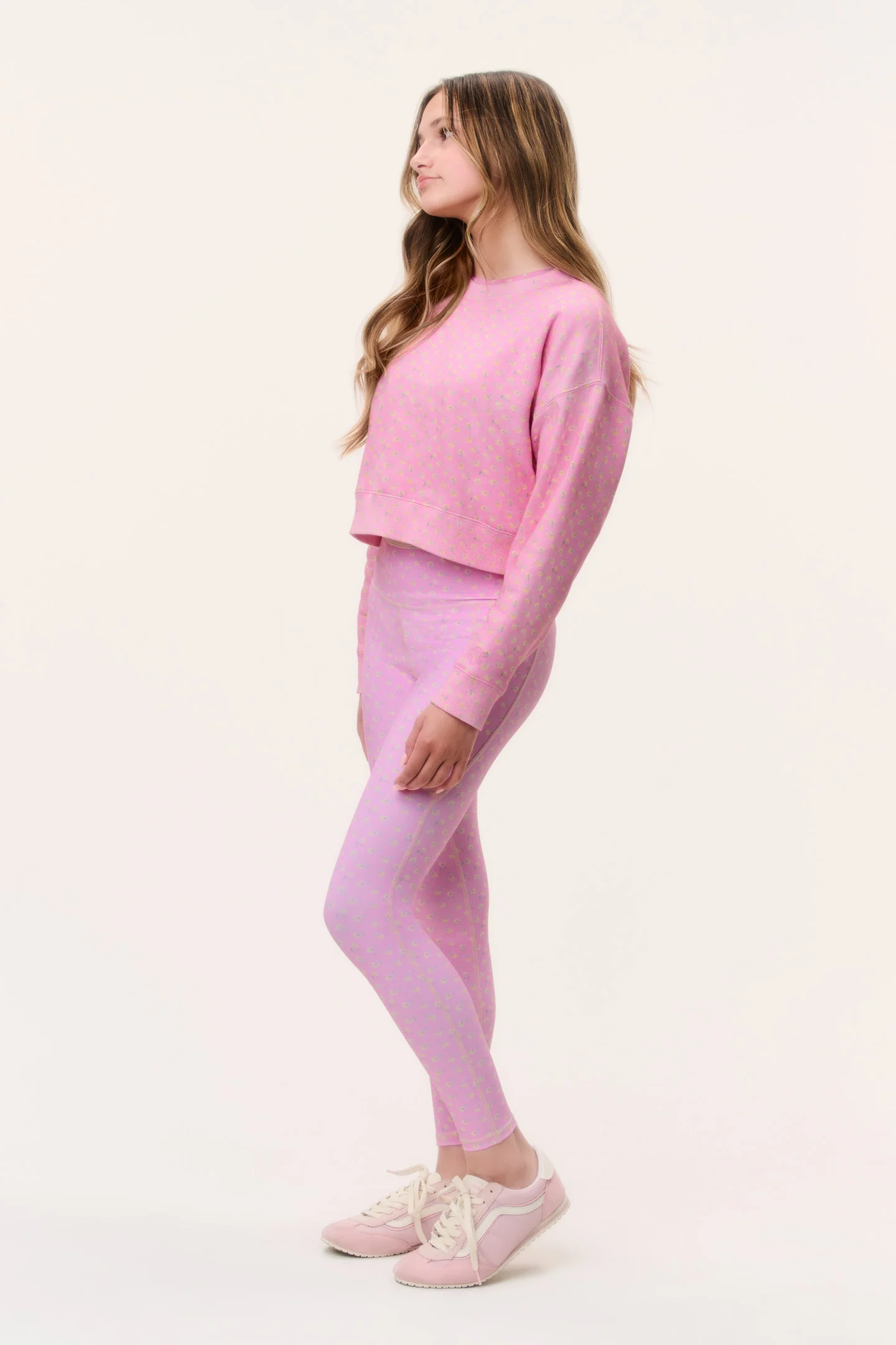 Tween Ditsy Floral Emparo Pullover - Image 3