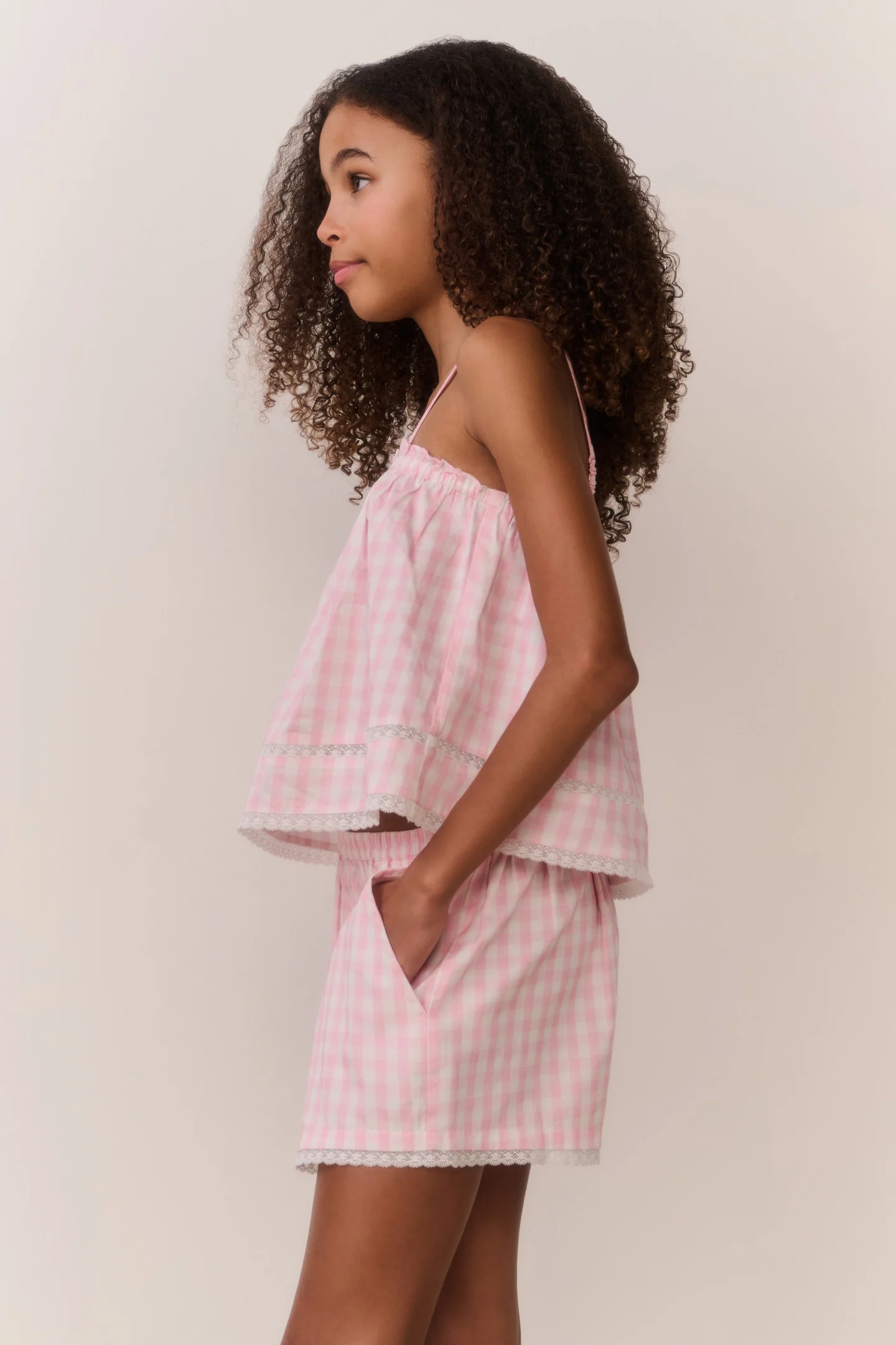 Tween Georgie Gingham Shorts - Image 3