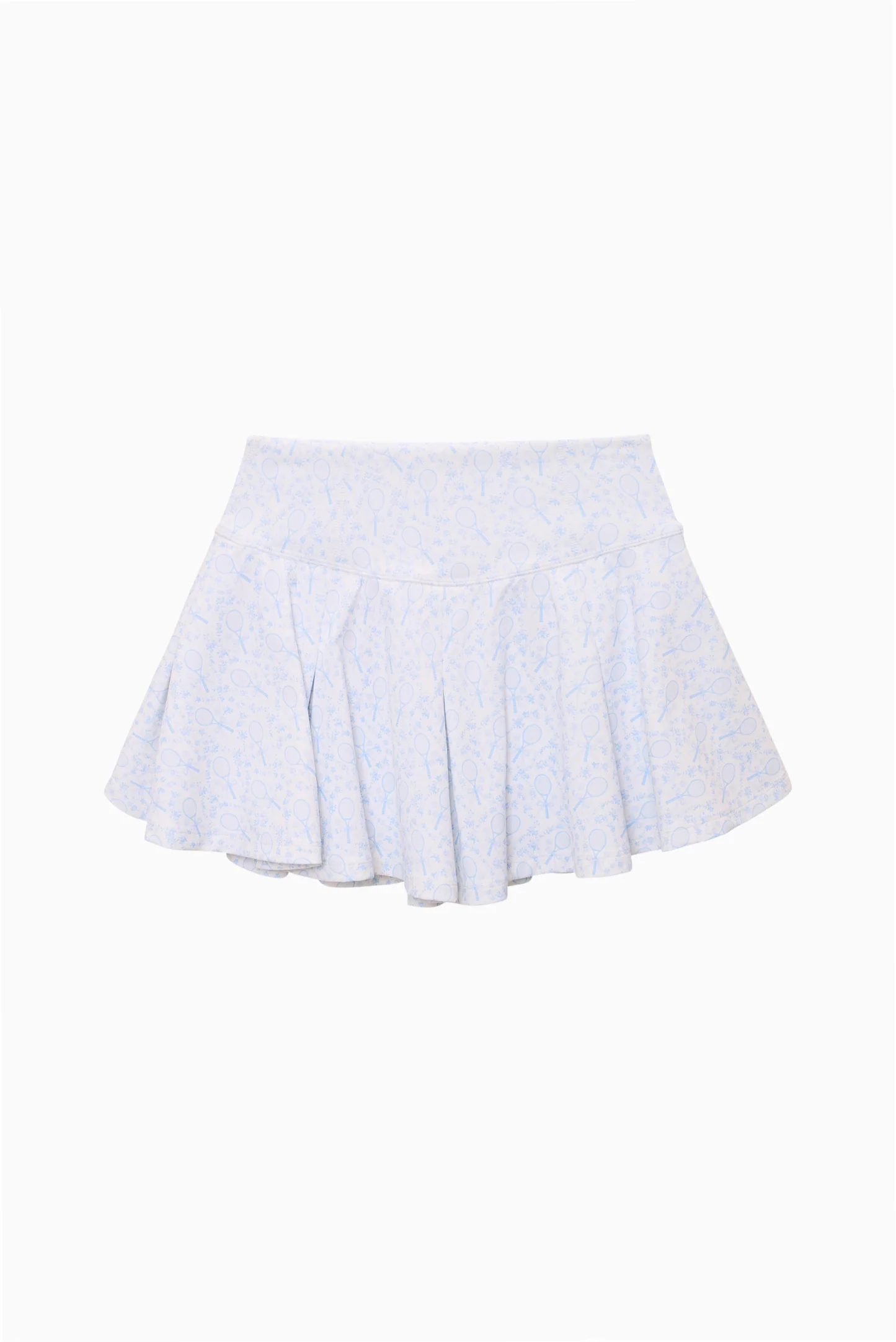 Hasna Tennis Print Active Skort - Image 4