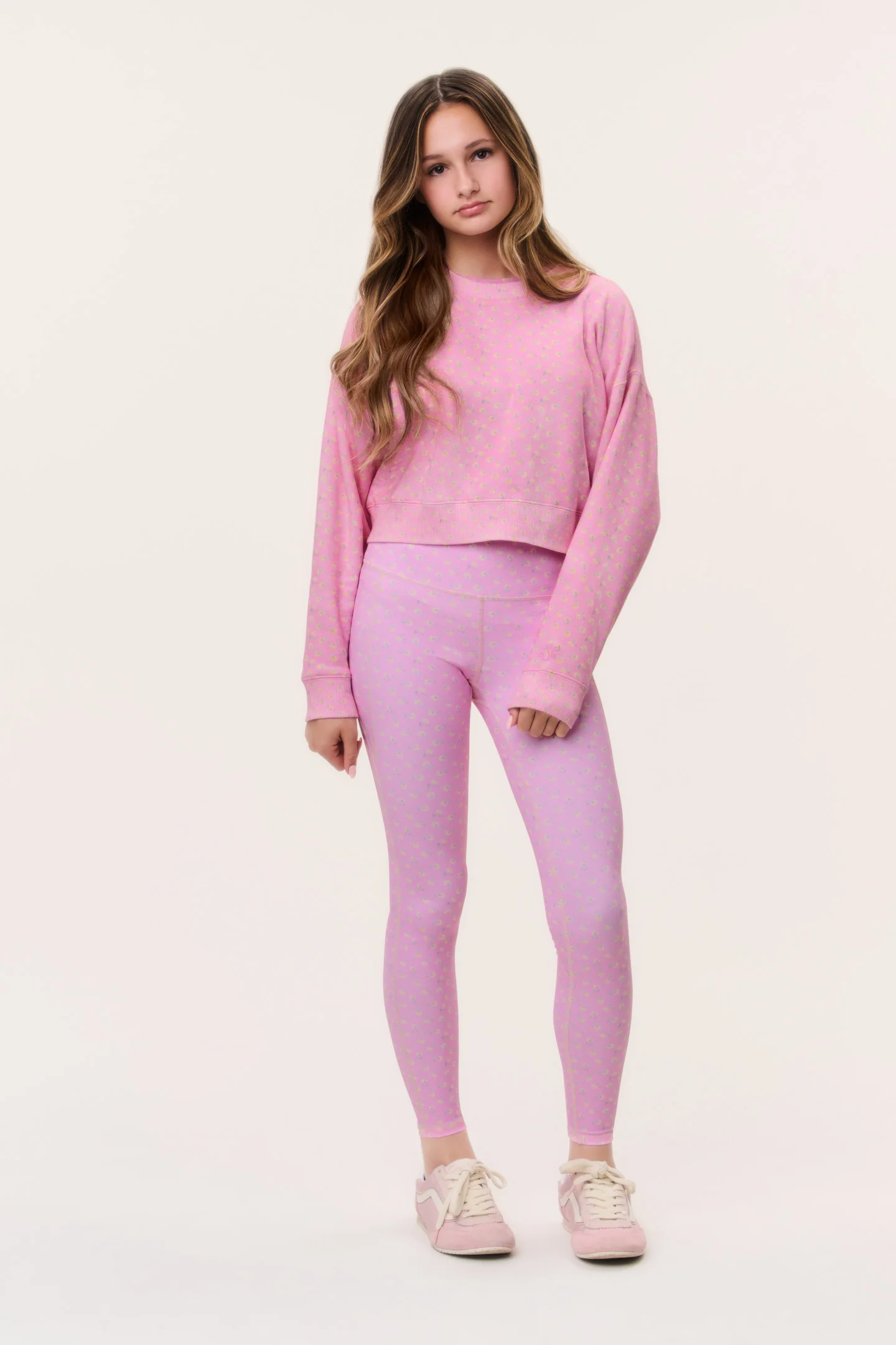 Tween Ditsy Floral Highland Legging - Image 3