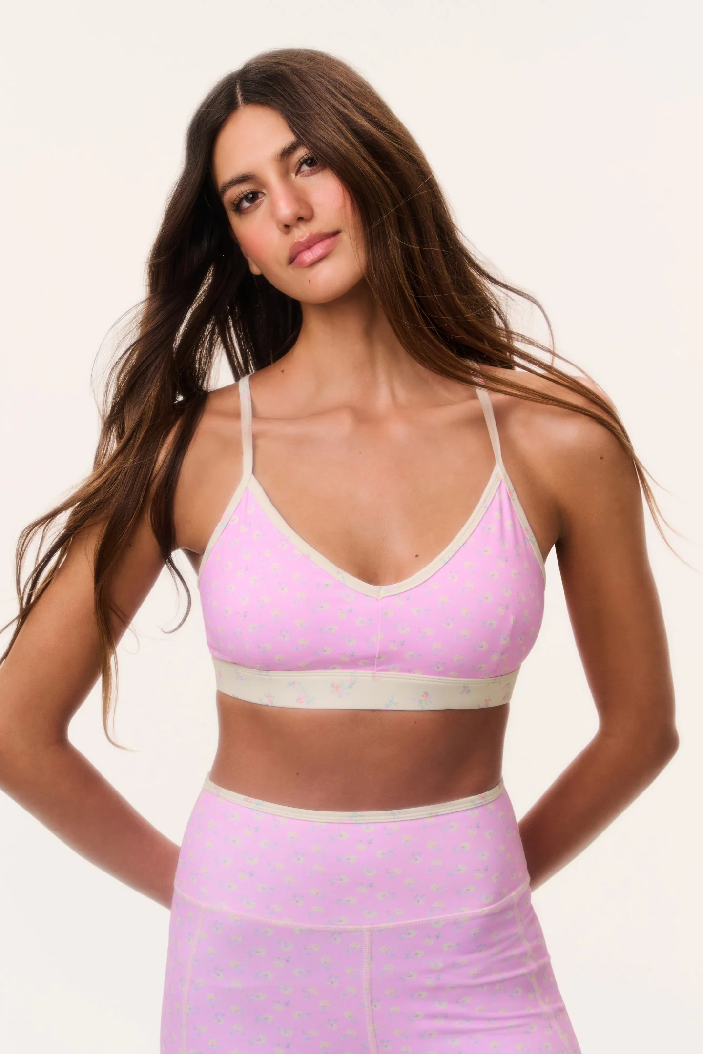 Jolanda Ditsy Floral Sports Bra - Image 8