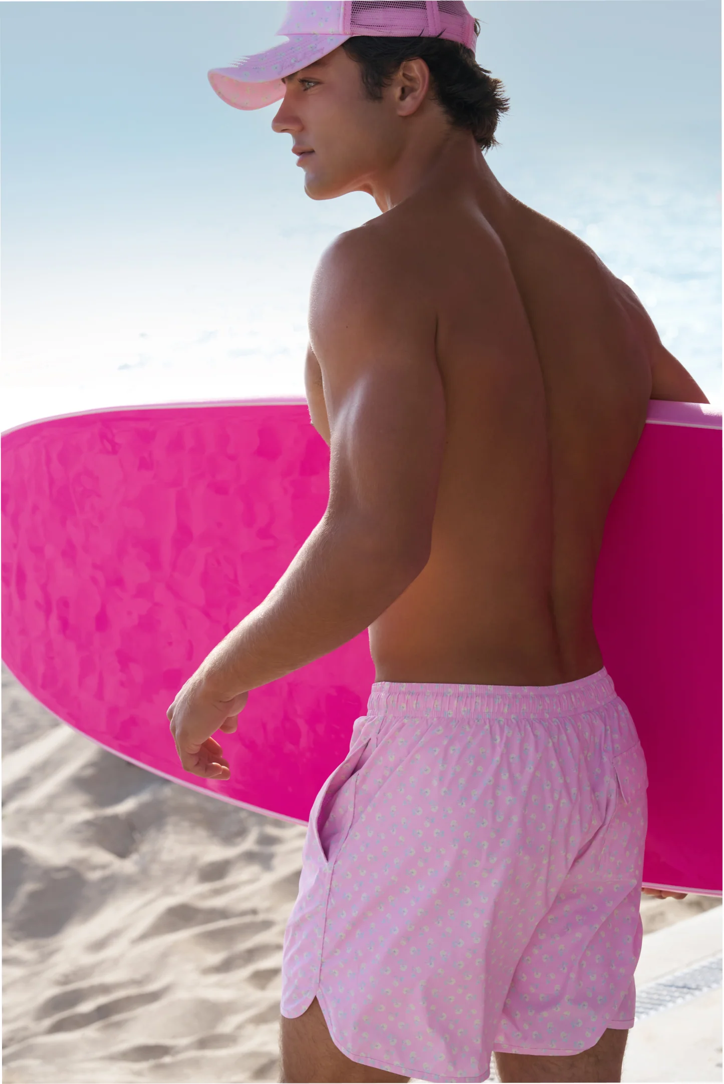 Mens Kai Printed Swim Shorts - Image 5