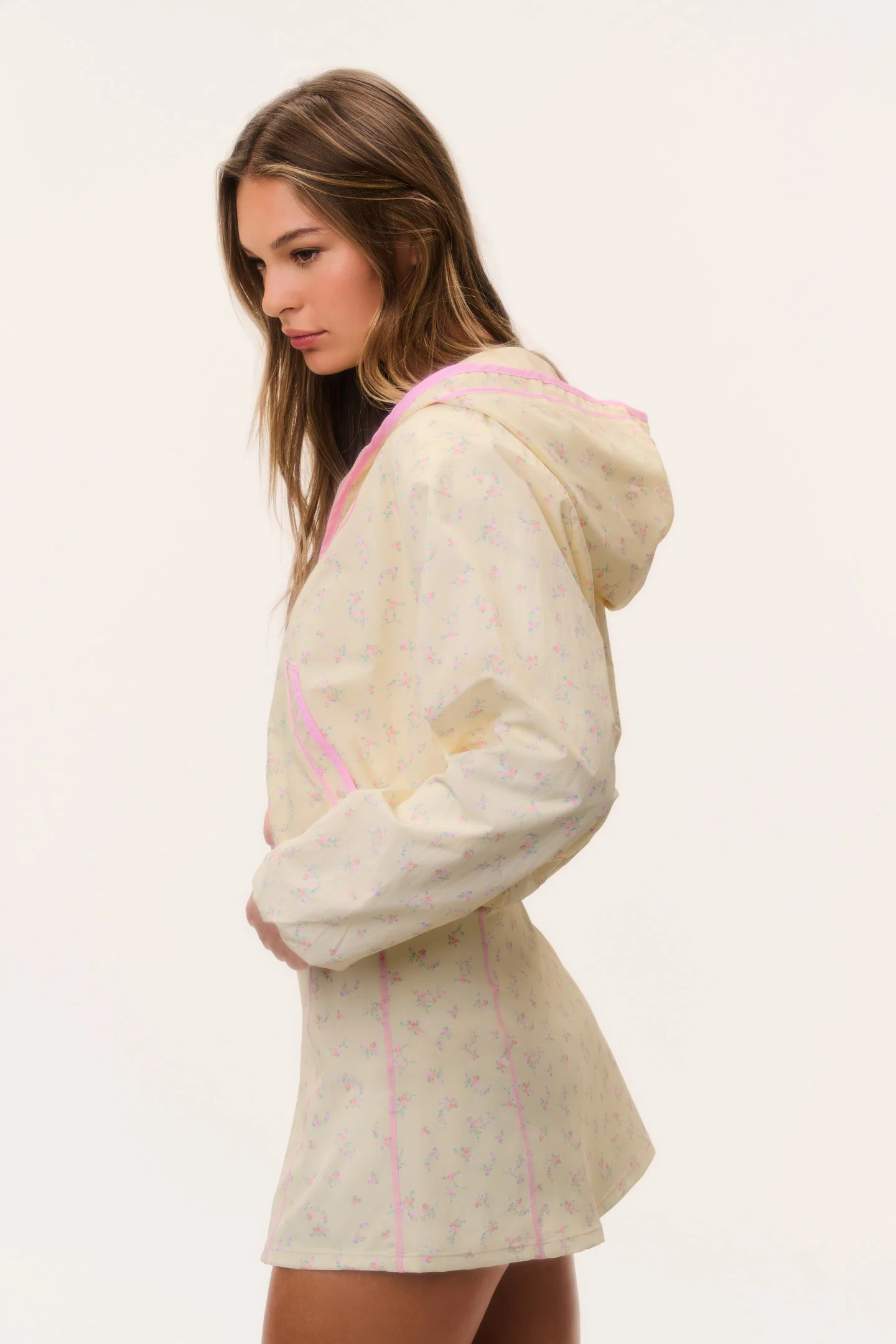 Kariana Lemon Haze Windbreaker Hoodie - Image 4
