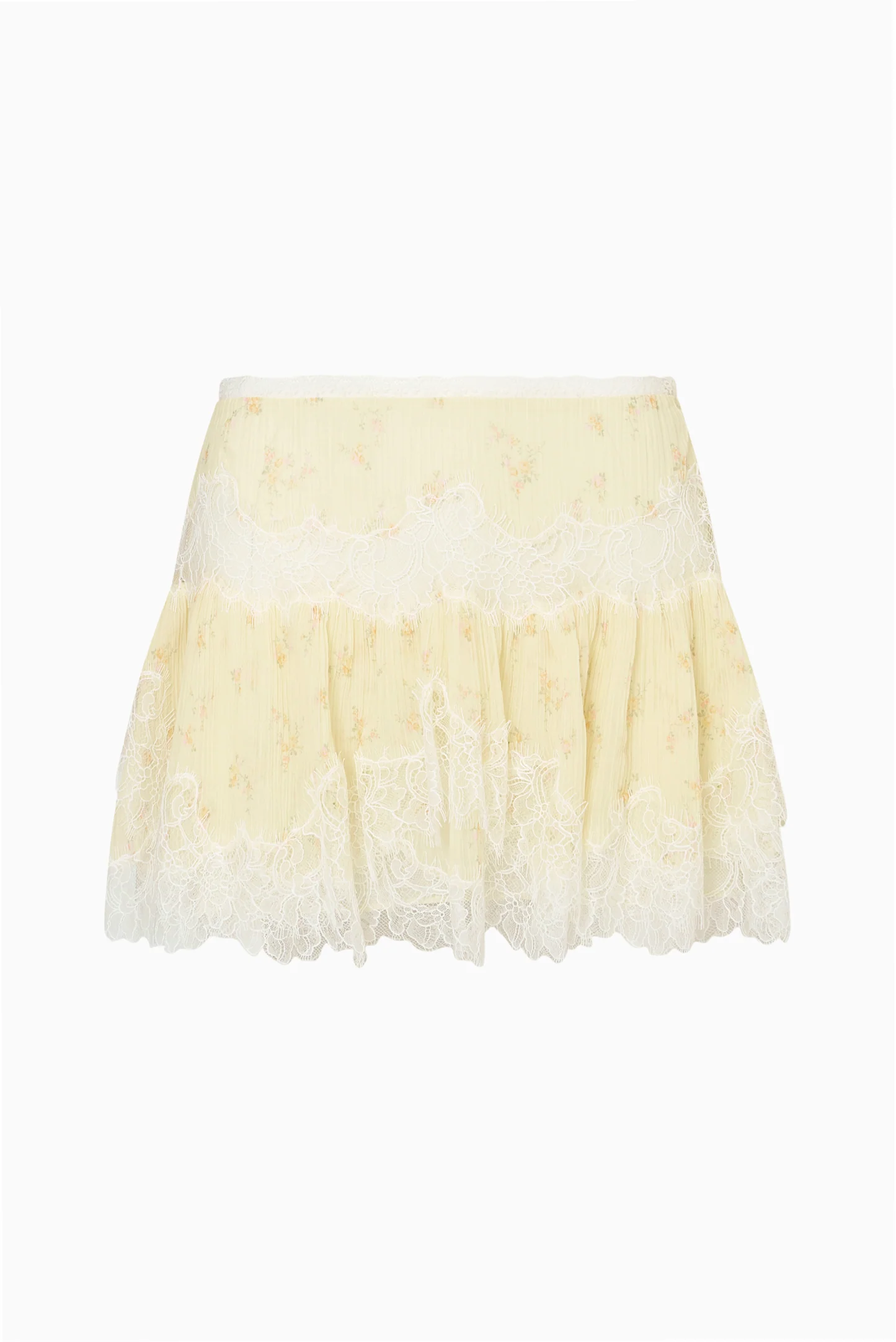Kellison Cotton-Silk Mini Skirt - Image 5
