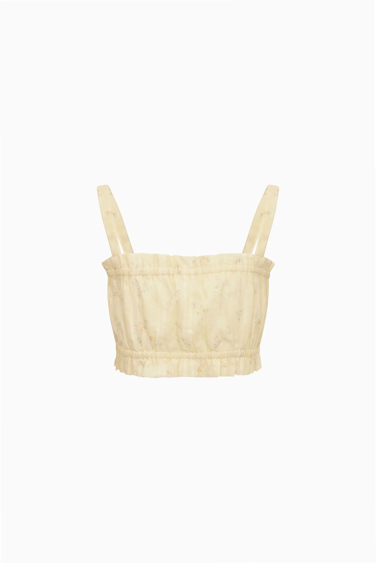 Little Girls Ditsy Floral Ken Top - Image 6
