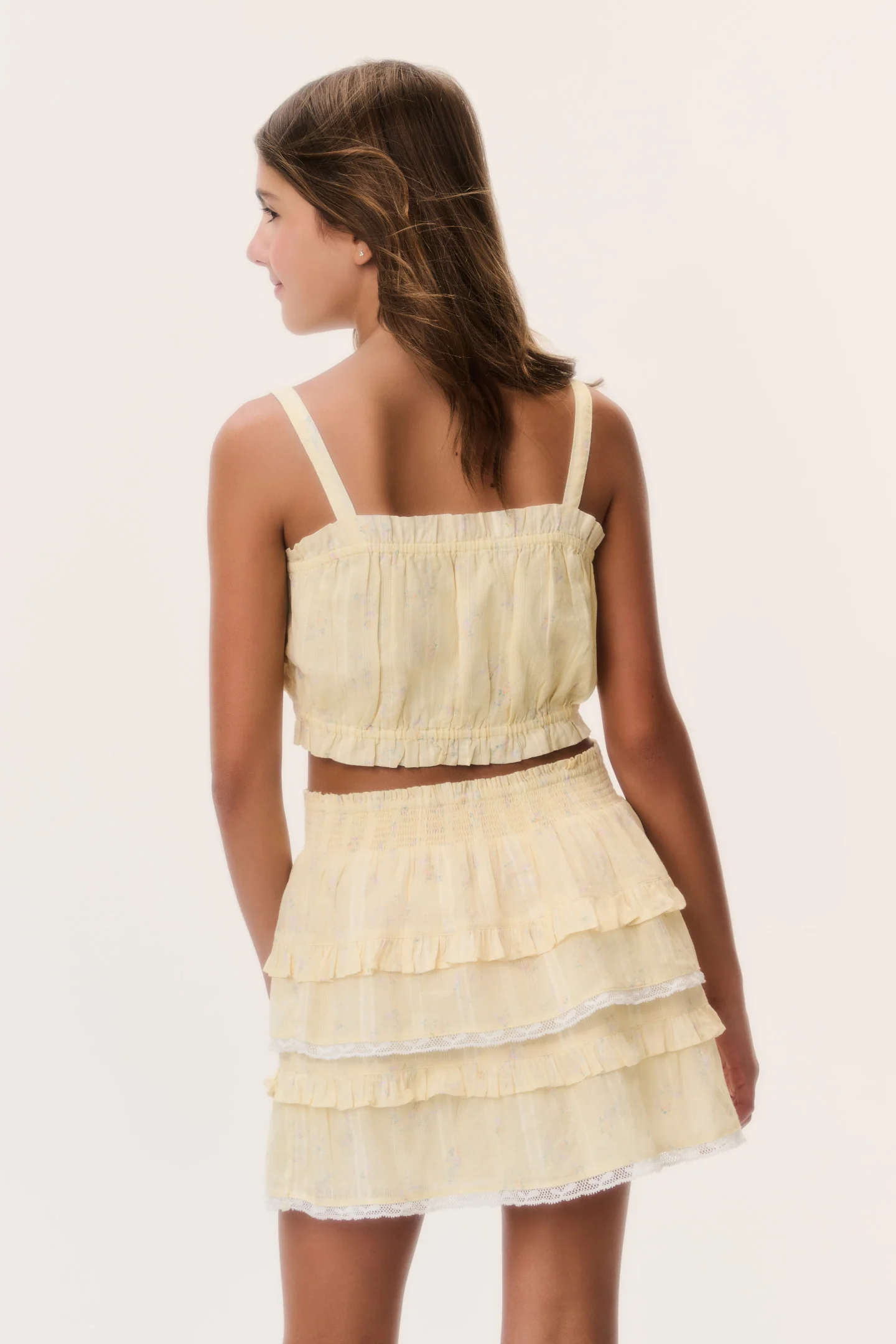 Tween Ditsy Floral Ken Top - Image 5