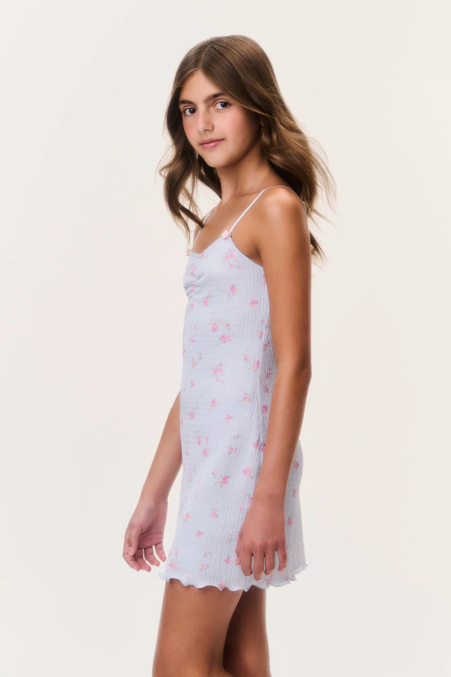 Tween Floral Jersey Langer Dress - Image 3