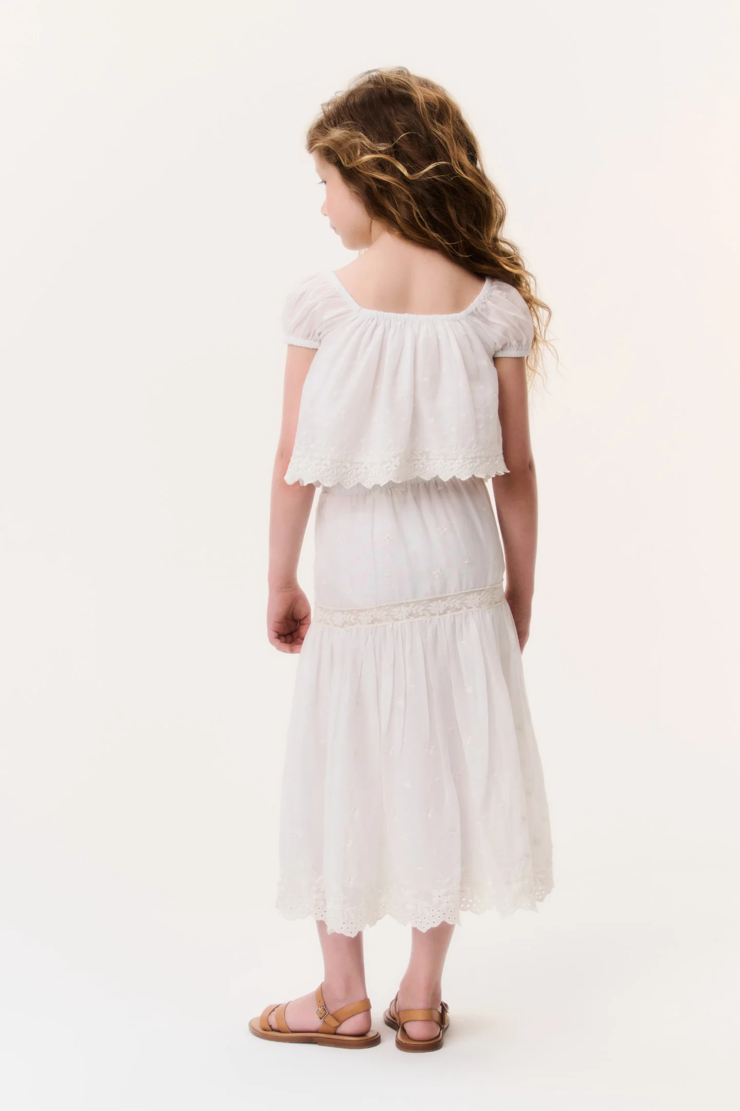 Little Girls Cotton Lace Leonna Top - Image 4