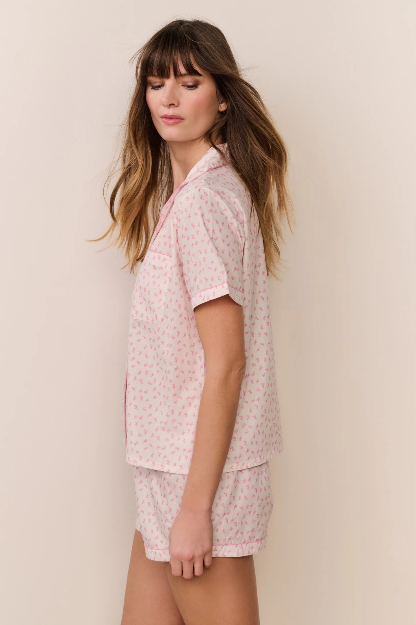 Midnight Haze Polo PJ Short Set - Image 3