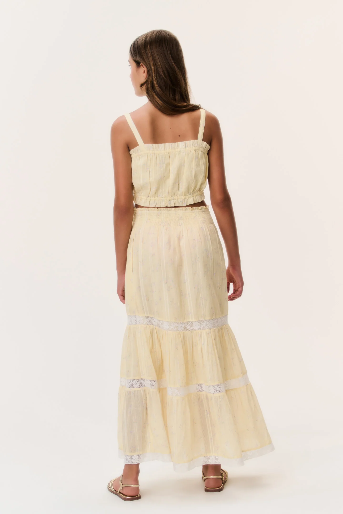 Tween Ditsy Floral Olyndra Skirt - Image 5