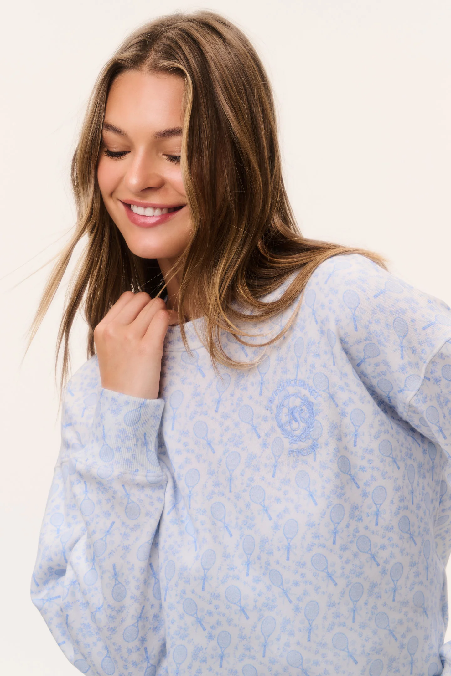Palo Tennis Print Pullover - Image 2
