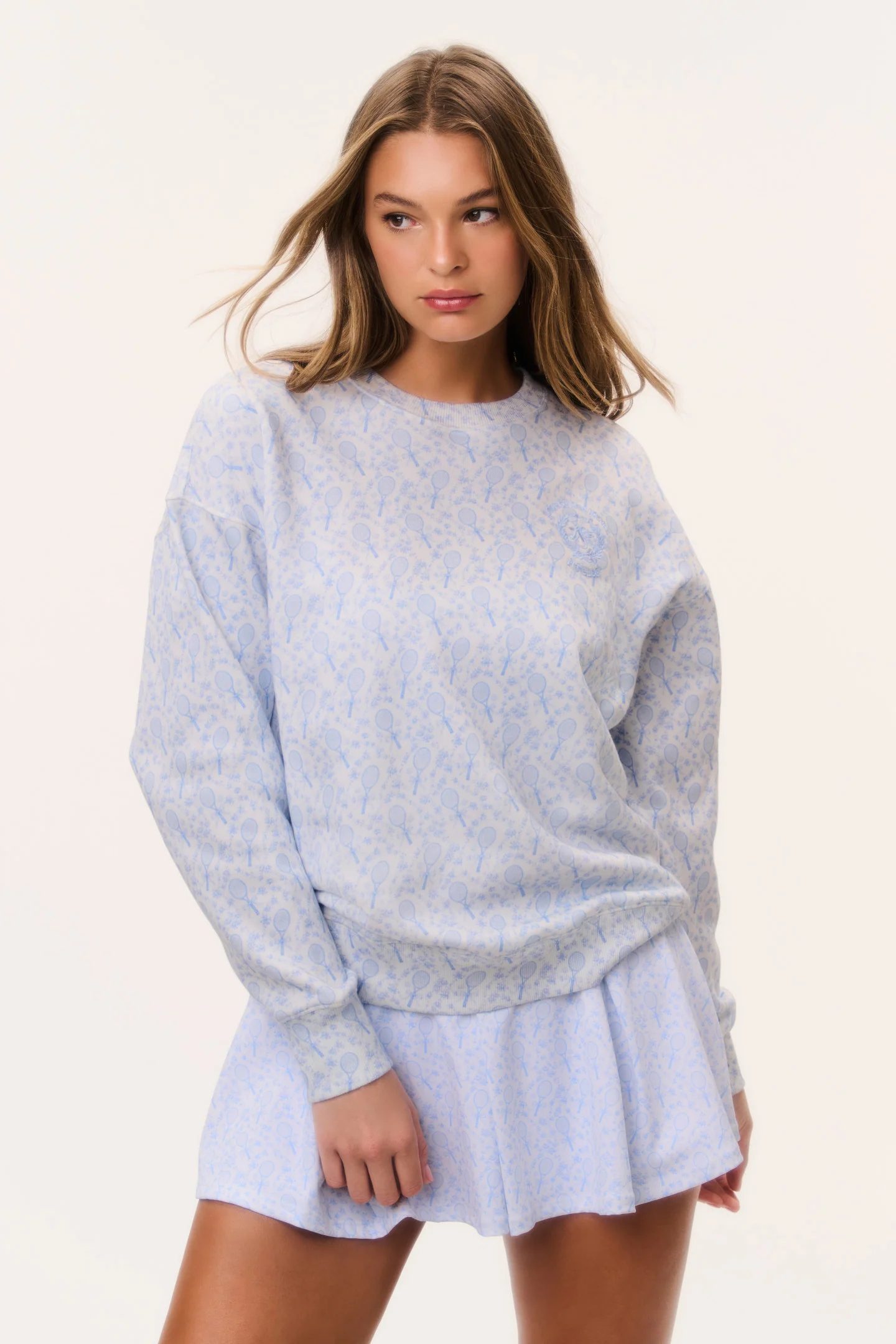 Palo Tennis Print Pullover - Image 3