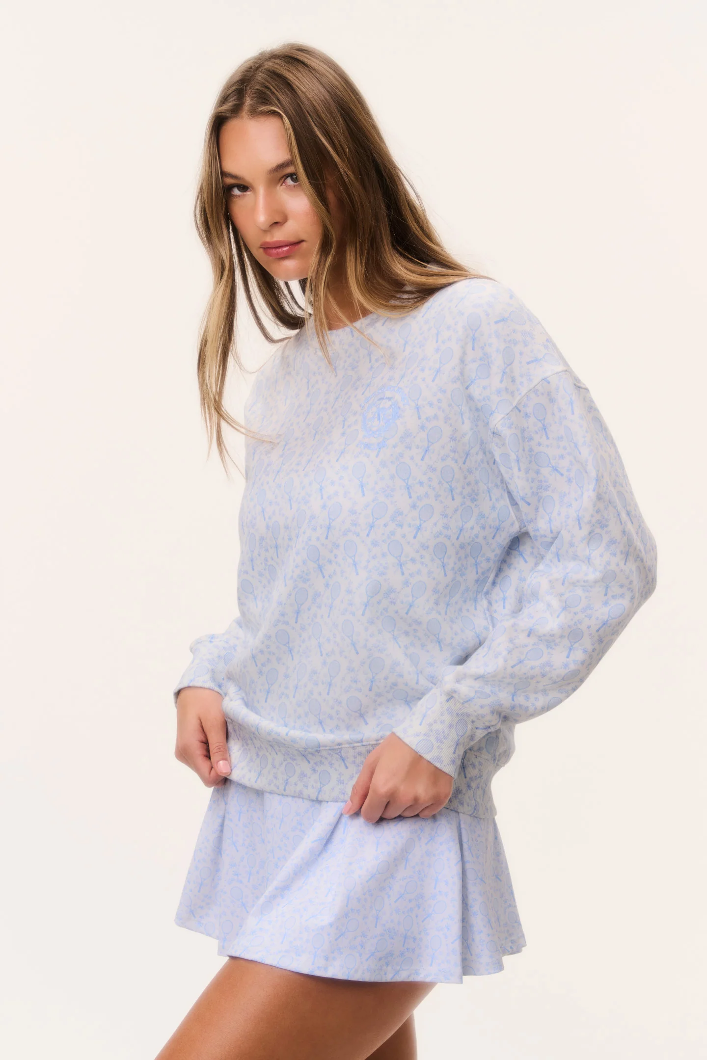 Palo Tennis Print Pullover - Image 4