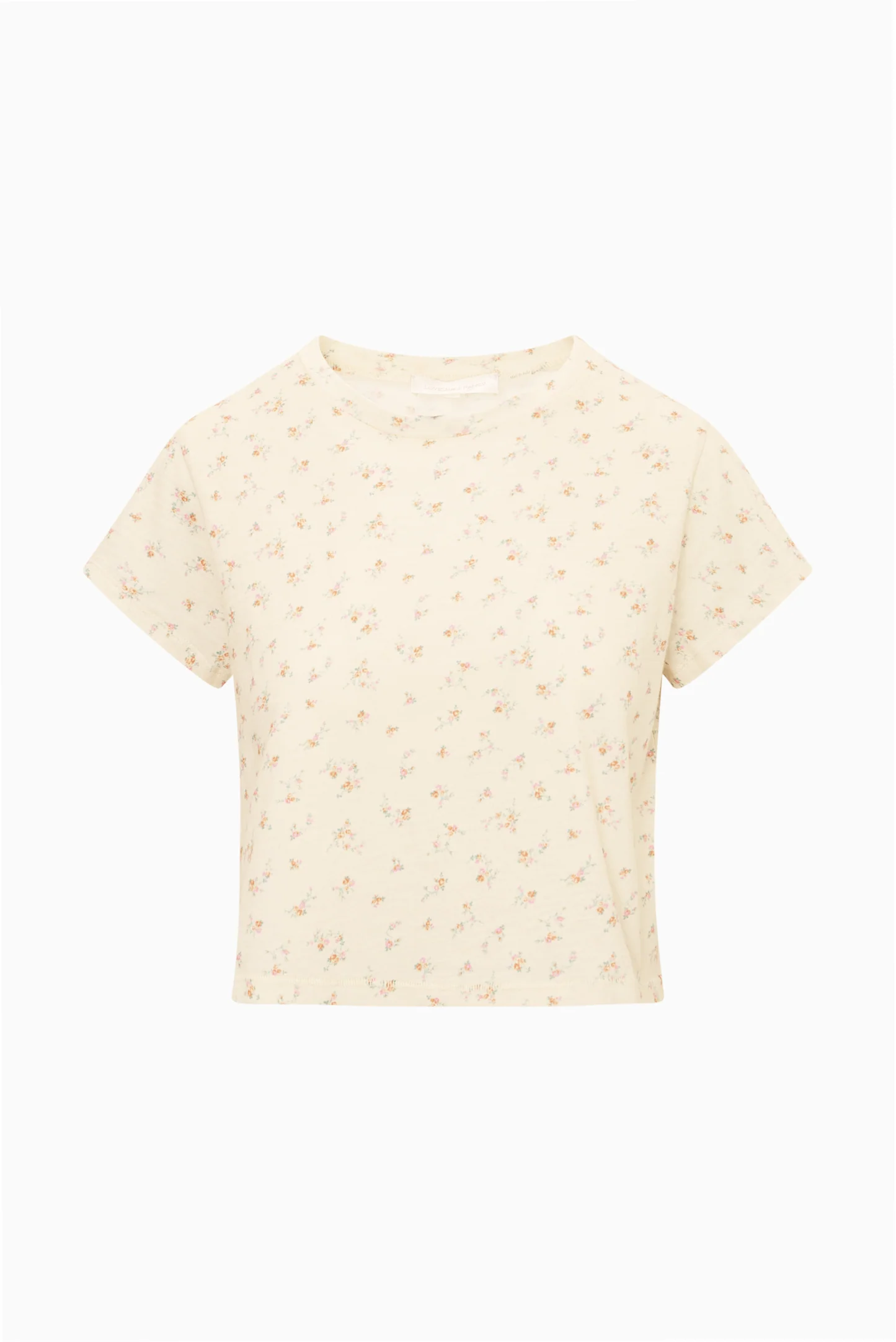 Rubin Ditsy Floral Cropped Tee - Image 7
