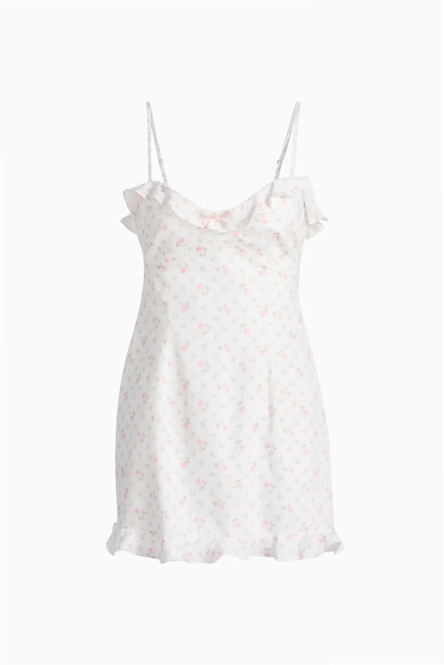 Stephania Floral Cotton Mini Dress - Image 7