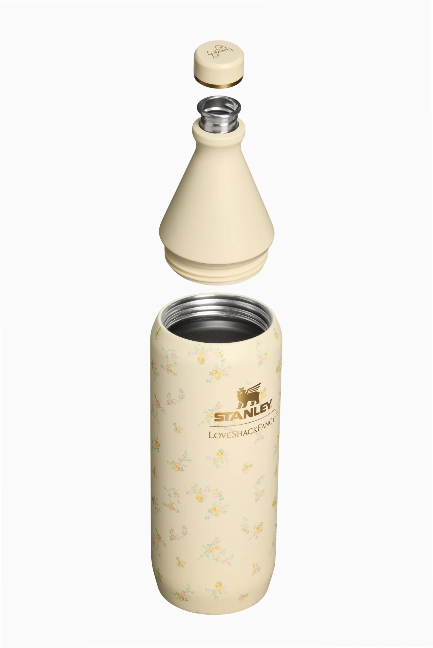 Stanley 1913 The All Day Slim Bottle in Lemon Haze - Image 3
