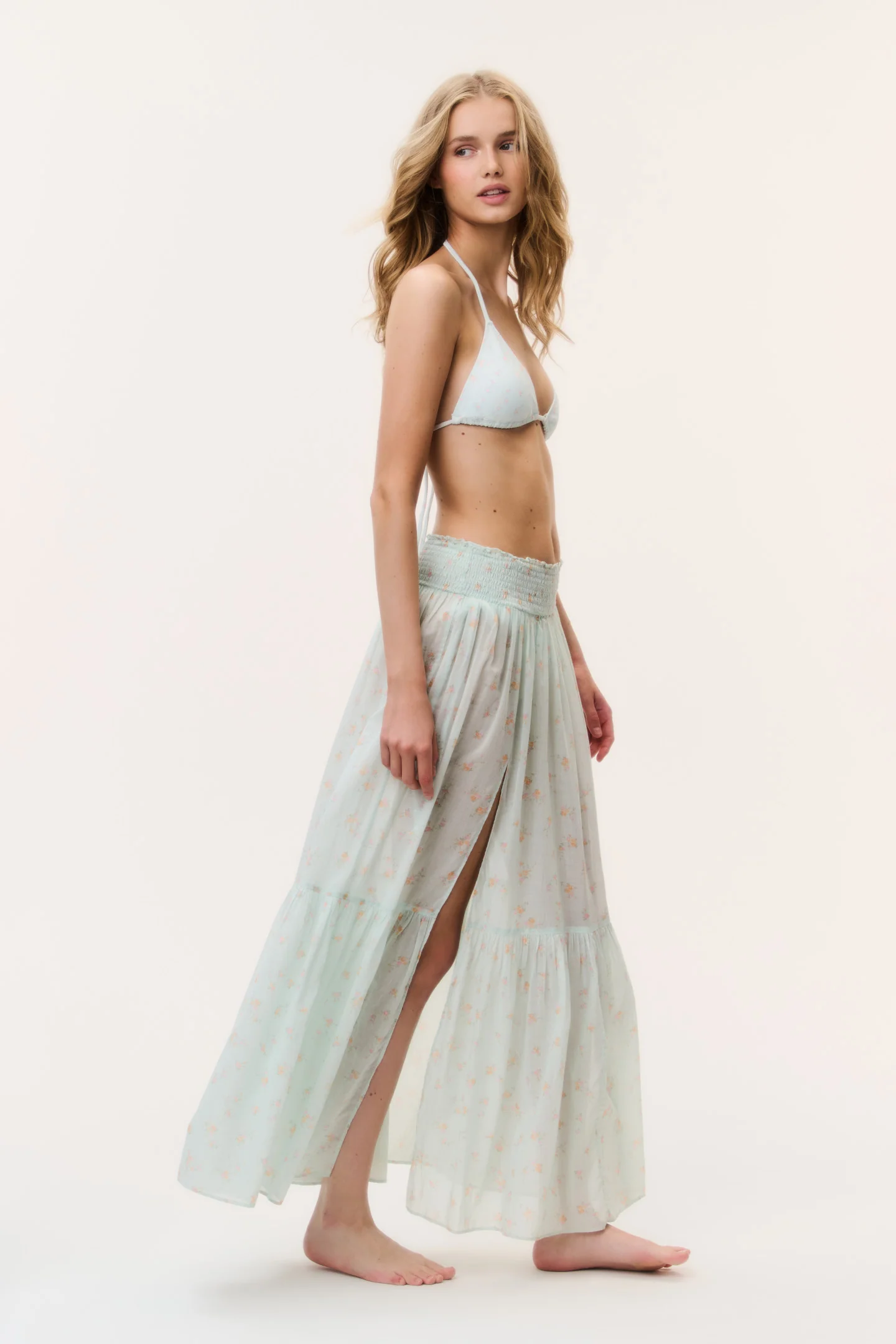 Umber Cotton Cover-Up Skirt - Image 4