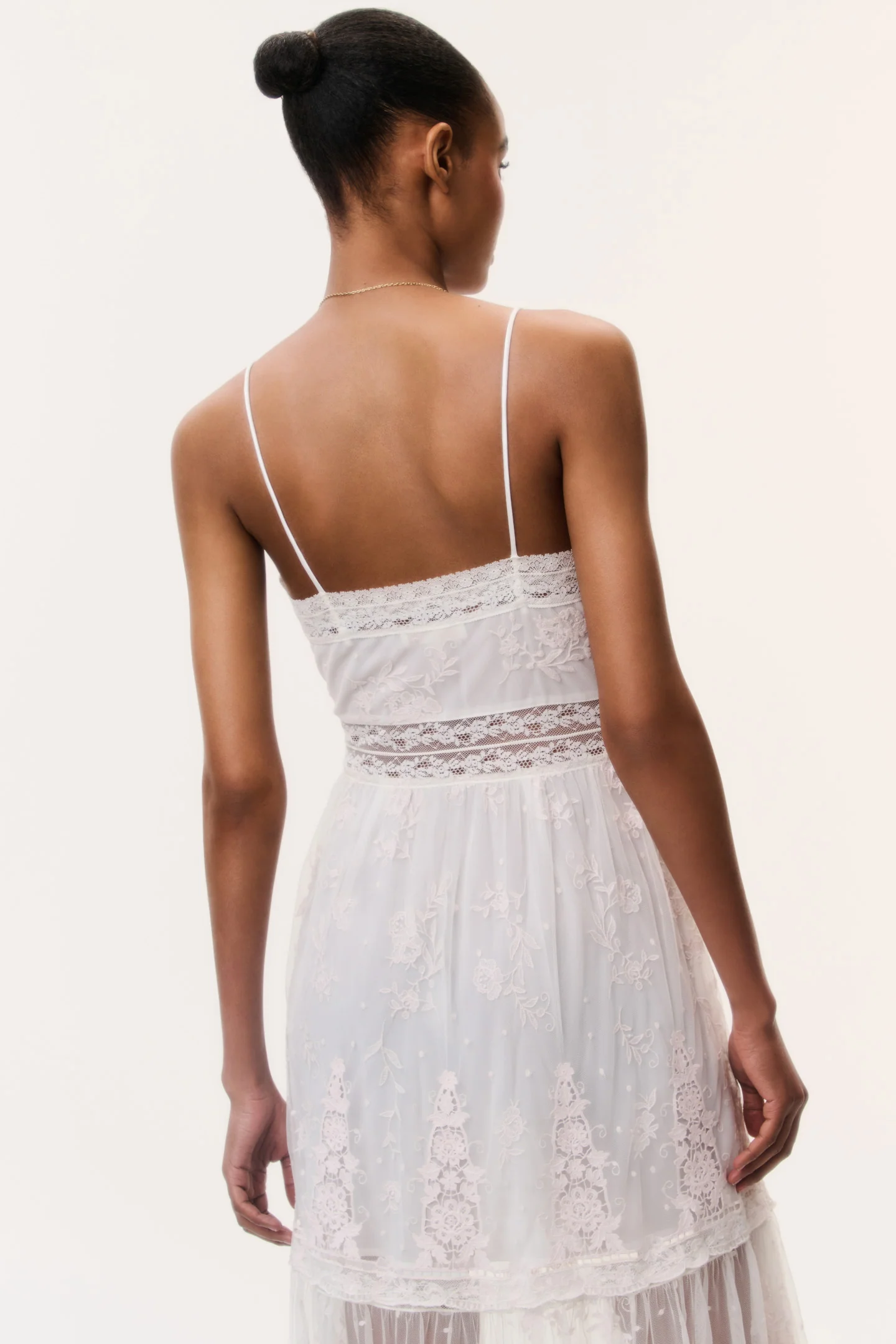 Valmy Embroidered Tulle Maxi Dress - Image 7