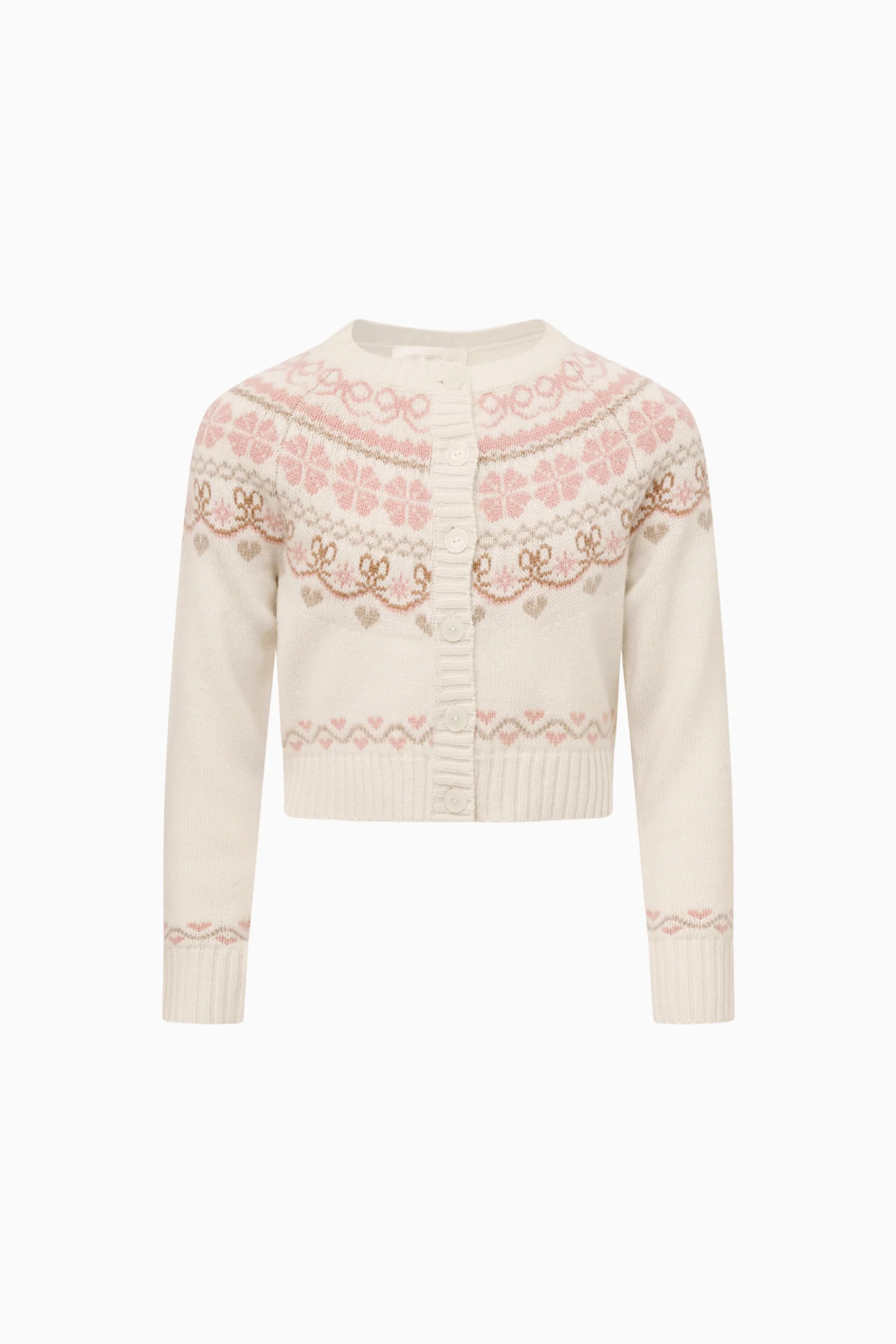 Tween Wrenna Fair Isle Cardigan - Image 3