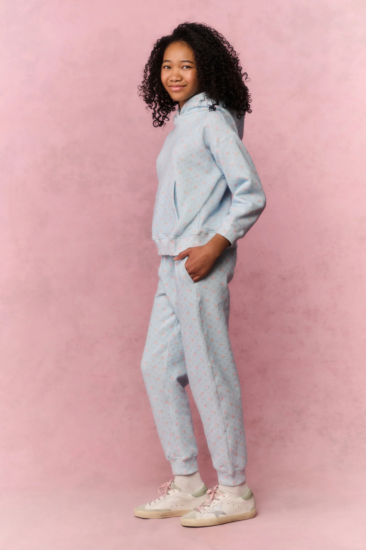 Tween Floral Zena Sweatpants - Image 3